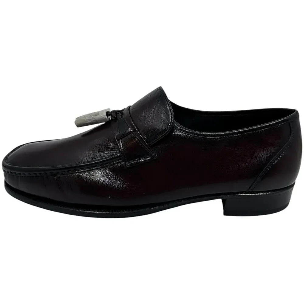 Florsheim Mens Shoes 11 3E Brown Leather Tassel Loafers Slip On Moc Toe 17090-18